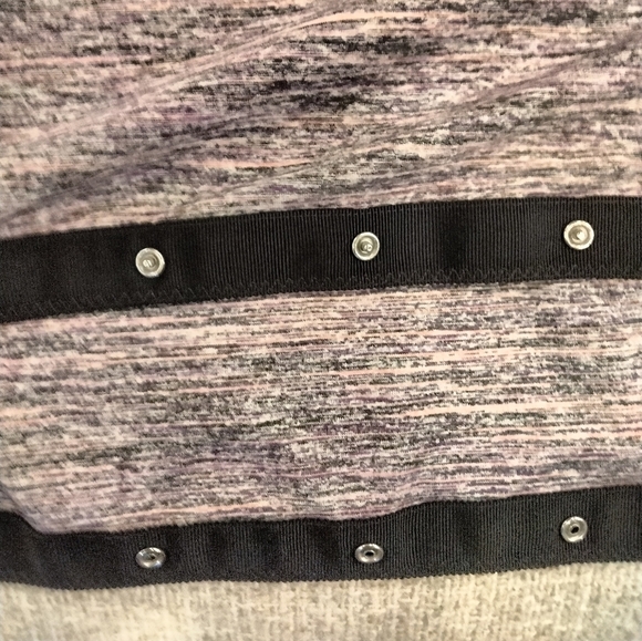 Lululemon Vinyasa Scarf Rulu Space Dye Camo Tender Violet Black Grape - Picture 3 of 5